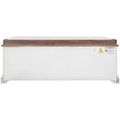 43 x 16 x 16.3 In. Beige+Sepia Solid Wood Shoe Bench with 2 Large Drawers and Removable Cushion Storage Bench by Siavonce -OS Home Sales Shop beige sepia siavonce dining benches t y wf282365aan 66 1000