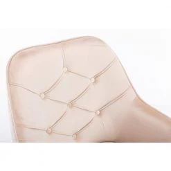 Modern Beige Velvet Desk Chair Upholstered Adjustable Swivel Task Chairs by Siavonce -OS Home Sales Shop beige siavonce task chairs cm y w39537647 76 1000