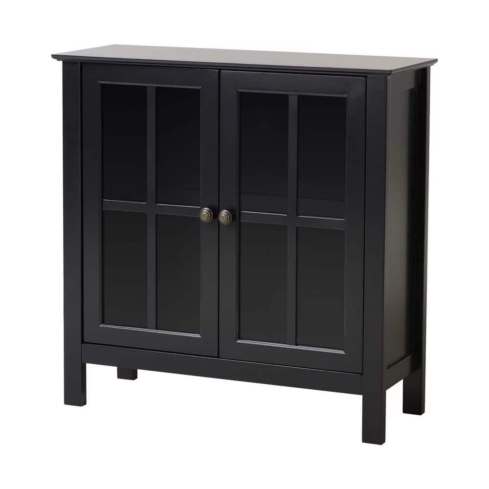 OS Home and Office Black Glass Door Accent and Display Cabinet by OS Home and Office Furniture 4 OS Home and Office Black Glass Door Accent and Display Cabinet by OS Home and Office Furniture - Image 2