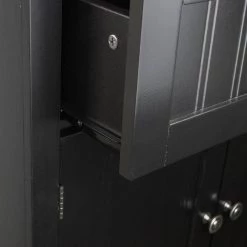 Casual Basics Black Microwave/Coffee Maker Utility Cabinet with Drawer and 2-Doors by OS Home and Office Furniture 15 Casual Basics Black Microwave/Coffee Maker Utility Cabinet with Drawer and 2-Doors by OS Home and Office Furniture -OS Home Sales Shop black os home and office furniture kitchen prep tables 25603 1f 1000