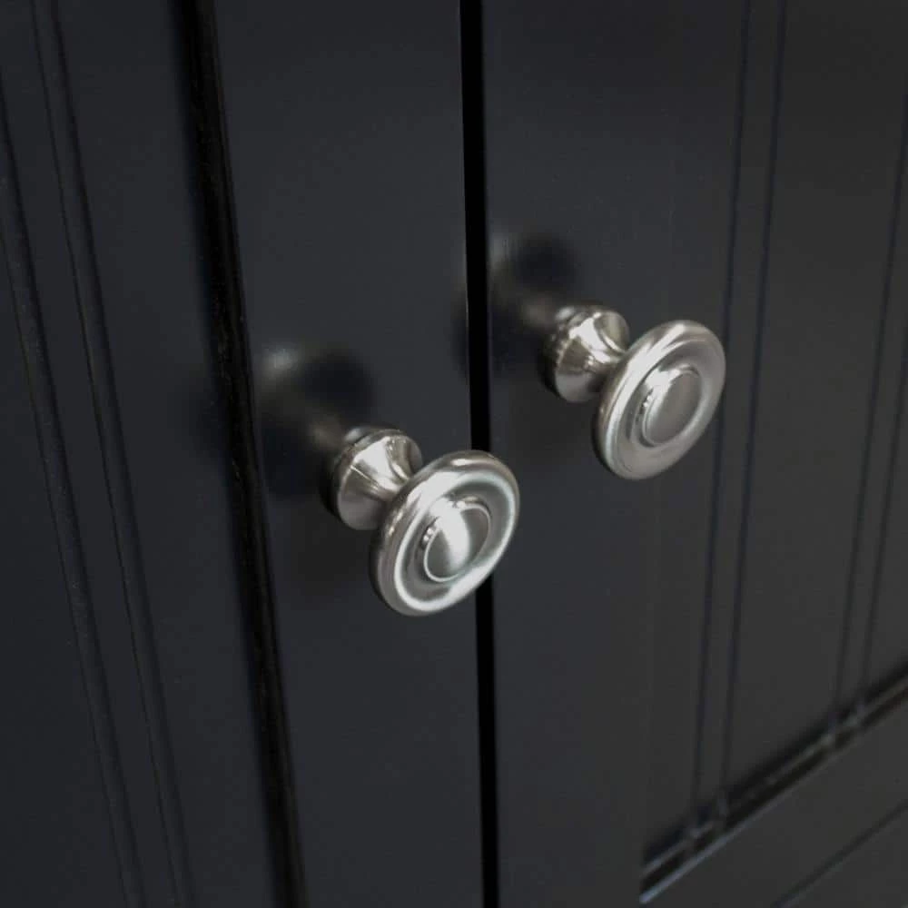 Casual Basics Black Microwave/Coffee Maker Utility Cabinet with Drawer and 2-Doors by OS Home and Office Furniture 6 Casual Basics Black Microwave/Coffee Maker Utility Cabinet with Drawer and 2-Doors by OS Home and Office Furniture - Image 4