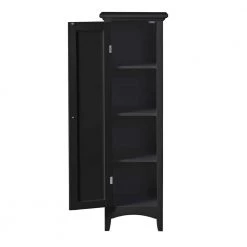 Casual Basics Black 1-Door Kitchen Storage Pantry by OS Home and Office Furniture 15 Casual Basics Black 1-Door Kitchen Storage Pantry by OS Home and Office Furniture -OS Home Sales Shop black os home and office furniture pantry cabinets 25601 76 1000