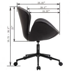 Home Office Black Faux Leather Home Office Chair by OS Home and Office Furniture 13 Home Office Black Faux Leather Home Office Chair by OS Home and Office Furniture -OS Home Sales Shop black os home and office furniture task chairs aw801 4f 1000