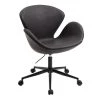 Home Office Black Faux Leather Home Office Chair by OS Home and Office Furniture