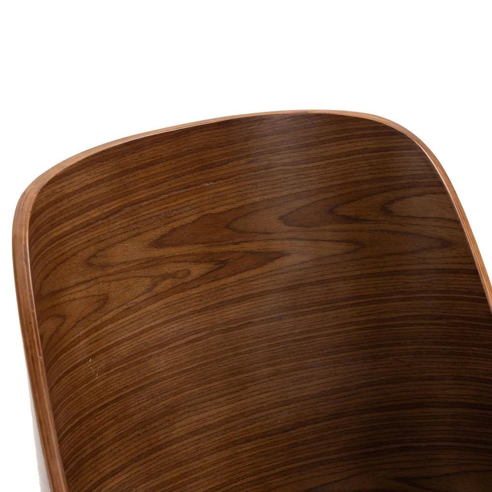 Bentwood Series Black Faux Leather Home Office Chair with Wood Accents by OS Home and Office Furniture 9 Bentwood Series Black Faux Leather Home Office Chair with Wood Accents by OS Home and Office Furniture - Image 7