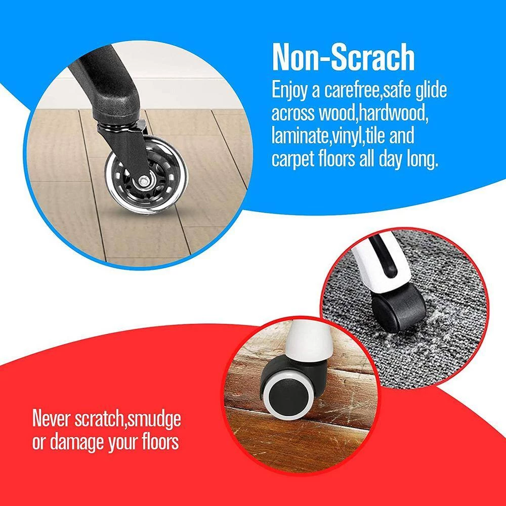 23.5 in. W Big and Tall Black Mesh Ergonomic Chair with Adjustable Height by Siavonce 9 23.5 in. W Big and Tall Black Mesh Ergonomic Chair with Adjustable Height by Siavonce - Image 7