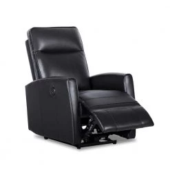 Malmo 37 in. W Black Big and Tall Leather and PVC Recliner by Siavonce 12 Malmo 37 in. W Black Big and Tall Leather and PVC Recliner by Siavonce -OS Home Sales Shop black siavonce recliners lys y s275 bk c3 1000
