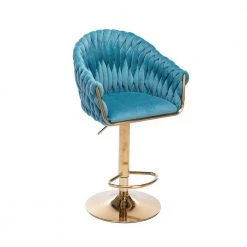 Metal Vintage Bar Stools with Back and Footrest Counter Height Dining Chairs Blue by Siavonce 19 Metal Vintage Bar Stools with Back and Footrest Counter Height Dining Chairs Blue by Siavonce -OS Home Sales Shop blue siavonce bar stools dj y w39542510 1d 1000