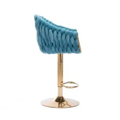 Metal Vintage Bar Stools with Back and Footrest Counter Height Dining Chairs Blue by Siavonce 18 Metal Vintage Bar Stools with Back and Footrest Counter Height Dining Chairs Blue by Siavonce -OS Home Sales Shop blue siavonce bar stools dj y w39542510 40 1000