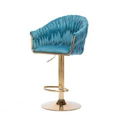Metal Vintage Bar Stools with Back and Footrest Counter Height Dining Chairs Blue by Siavonce 20 Metal Vintage Bar Stools with Back and Footrest Counter Height Dining Chairs Blue by Siavonce -OS Home Sales Shop blue siavonce bar stools dj y w39542510 66 1000