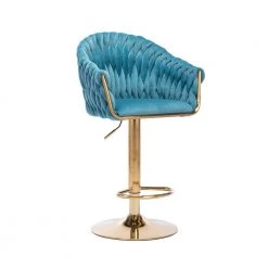 Metal Vintage Bar Stools with Back and Footrest Counter Height Dining Chairs Blue by Siavonce 21 Metal Vintage Bar Stools with Back and Footrest Counter Height Dining Chairs Blue by Siavonce -OS Home Sales Shop blue siavonce bar stools dj y w39542510 77 1000