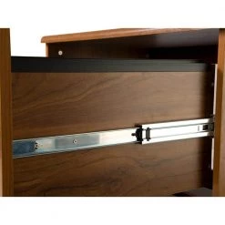 2-Drawer Brown Lateral File with Full Extention Ball bearing Drawer Glides by OS Home and Office Furniture -OS Home Sales Shop brown os home and office furniture computer desks 22112 77 1000