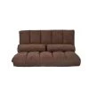 Double Chaise Lounge Sofa Floor Couch and Sofa with Two Pillows (Brown) by Siavonce 2 Double Chaise Lounge Sofa Floor Couch and Sofa with Two Pillows (Brown) by Siavonce -OS Home Sales Shop brown siavonce chaise lounges dj zc pp036317daa 64 1000