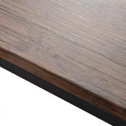 5-Piece rectangle Wood Top Brown Dining Set with Metal Frame and 4-Ergonomic Chairs by Siavonce -OS Home Sales Shop brown siavonce dining room sets t y st000020aad fa 1000