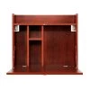 24 in. Brown Retangular Wood Computer Desk with Storage Shelves by Siavonce -OS Home Sales Shop brown siavonce floating desks ly k fx38bn 64 1000