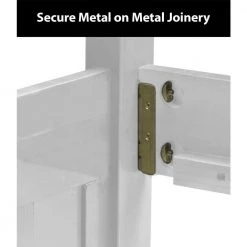 Casual White Series Casual White Twin Size Over Twin Size Bunkbed with Twin Trundle by OS Home and Office Furniture -OS Home Sales Shop casual white os home and office furniture bunk beds 0210m trund r fa 1000