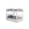 Casual Mission White Painted Full Over Full Bunkbed with 3-Drawers by OS Home and Office Furniture 1 Casual Mission White Painted Full Over Full Bunkbed with 3-Drawers by OS Home and Office Furniture -OS Home Sales Shop casual white os home and office furniture bunk beds 80215k3 22 64 1000