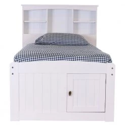 Casual White Series Twin Size Platform Bed Casual White with 12-Drawers by OS Home and Office Furniture 14 Casual White Series Twin Size Platform Bed Casual White with 12-Drawers by OS Home and Office Furniture -OS Home Sales Shop casual white os home and office furniture platform beds 0220 k12 kd 1f 1000