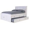 Casual White Series Full Size Platform Bed Casual White with 3-Drawers by OS Home and Office Furniture 2 Casual White Series Full Size Platform Bed Casual White with 3-Drawers by OS Home and Office Furniture -OS Home Sales Shop casual white os home and office furniture platform beds 0221 k3 kd 64 1000