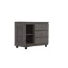 Charcoal Gray Series 3-Drawer Charcoal Gray Mobile Chest of Drawers 34 in. W x 27 in. H x 17 in. D by OS Home and Office Furniture 1 Charcoal Gray Series 3-Drawer Charcoal Gray Mobile Chest of Drawers 34 in. W x 27 in. H x 17 in. D by OS Home and Office Furniture -OS Home Sales Shop charcoal gray os home and office furniture chest of drawers 83204 2a 64 1000