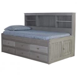 Charcoal Gray Series Charcoal Gray Twin Size Daybed with 6-Drawers by OS Home and Office Furniture -OS Home Sales Shop charcoal gray os home and office furniture daybeds 83222 6 kd 1f 1000