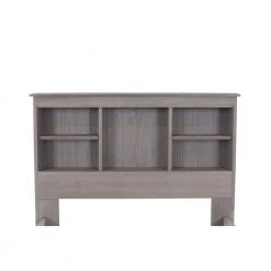 Mission Charcoal Gray Twin Sized Captains Bookcase Bed with 6-Drawers by OS Home and Office Furniture -OS Home Sales Shop charcoal gray os home and office furniture kids beds 83220k6 22 1f 1000