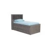 Mission Charcoal Gray Twin Sized Captains Bookcase Bed with 6-Drawers by OS Home and Office Furniture -OS Home Sales Shop charcoal gray os home and office furniture kids beds 83220k6 22 64 1000