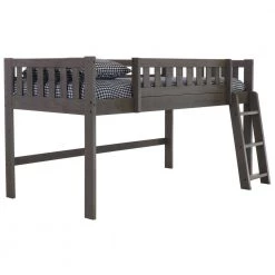 Charcoal Gray Twin Sized Low Loft Bed by OS Home and Office Furniture 12 Charcoal Gray Twin Sized Low Loft Bed by OS Home and Office Furniture -OS Home Sales Shop charcoal gray os home and office furniture loft beds 832041ab 22 1f 1000