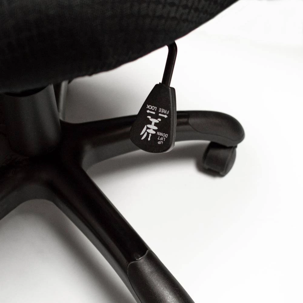 OS Home Charcoal Upholstered Gas Lift Task Chair by OS Home and Office Furniture 8 OS Home Charcoal Upholstered Gas Lift Task Chair by OS Home and Office Furniture - Image 6