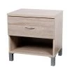 Contemporary Series with 1-Spacious Drawer and Night Stand by OS Home and Office Furniture -OS Home Sales Shop contemporary crosshatched sandy birch laminate os home and office furniture kids nightstands 41107 64 1000