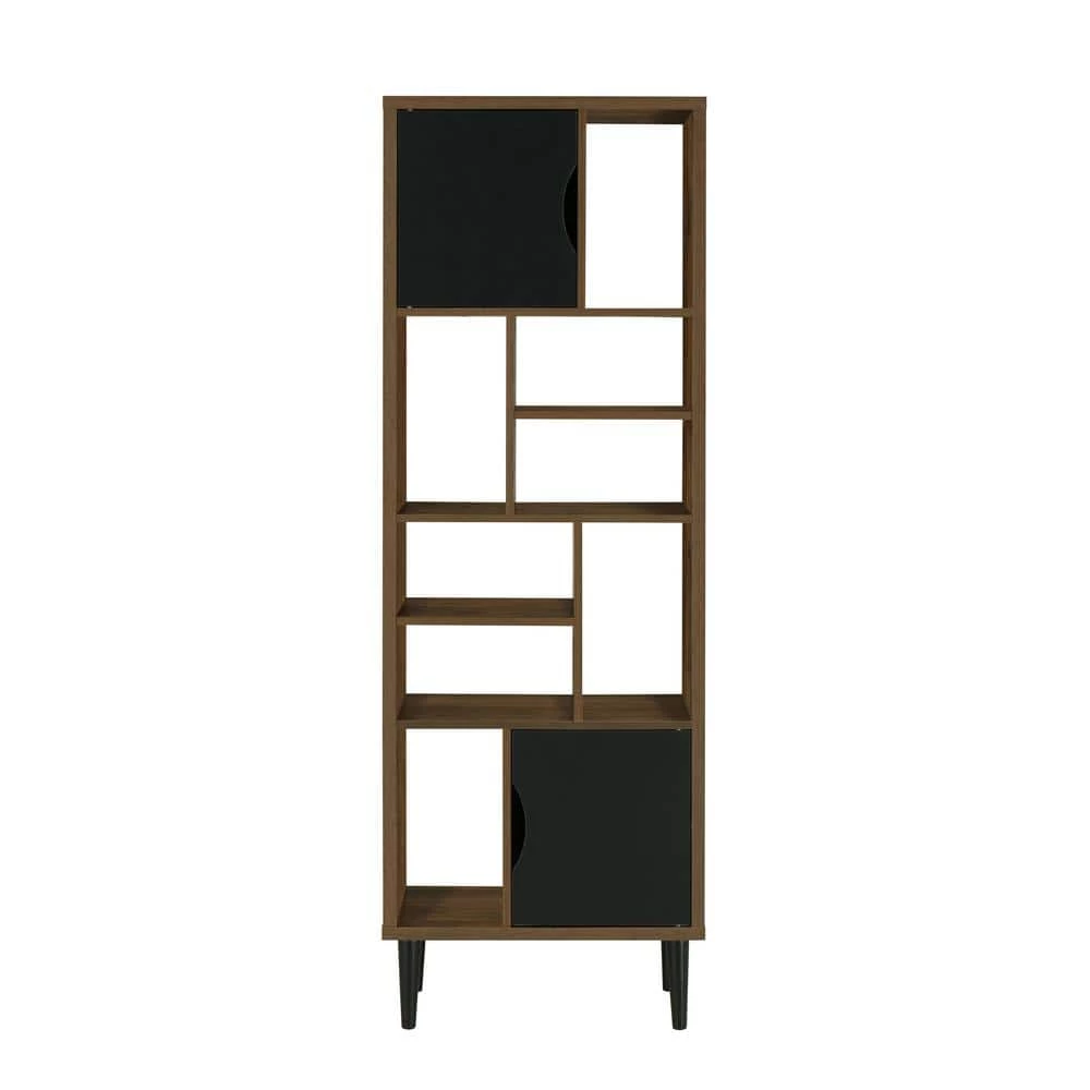 Mid Century Modern Danish Walnut Accent Storage Cabinet with 2-Doors by OS Home and Office Furniture 10 Mid Century Modern Danish Walnut Accent Storage Cabinet with 2-Doors by OS Home and Office Furniture - Image 8