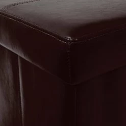 Dark Brown 3-Piece Storage Ottoman by OS Home and Office Furniture -OS Home Sales Shop dark brown os home and office furniture ottomans 514 4f 1000