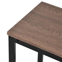 5-Piece Dark Brown Rectangle Wood Top Counter Height Table Set Dining Table with 4-Chairs by Siavonce -OS Home Sales Shop dark brown siavonce dining room sets t y wf196232aap 77 1000