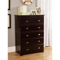 Dark Espresso Series 5-Drawer Dark Espresso Chest of Drawers 30 in. W x 43 in. H x 17 in. D by OS Home and Office Furniture 11 Dark Espresso Series 5-Drawer Dark Espresso Chest of Drawers 30 in. W x 43 in. H x 17 in. D by OS Home and Office Furniture -OS Home Sales Shop dark espresso os home and office furniture chest of drawers 82955kd 31 1000