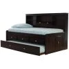 Espresso Series Espresso Twin Size Daybed with 3-Drawers and Twin Size Trundle Bed by OS Home and Office Furniture -OS Home Sales Shop espresso os home and office furniture daybeds 2922 k3 kd 64 1000