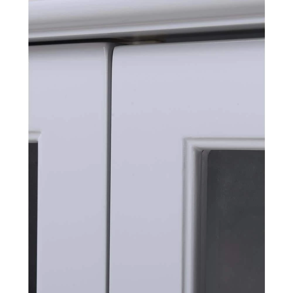 OS Home and Office Dark Gray Glass Door Accent and Display Cabinet by OS Home and Office Furniture 7 OS Home and Office Dark Gray Glass Door Accent and Display Cabinet by OS Home and Office Furniture - Image 5