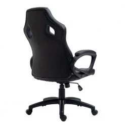 Gamers Gray Faux Leather and Mesh Home Office Chair with Arms by OS Home and Office Furniture -OS Home Sales Shop gray os home and office furniture task chairs aw806 76 1000