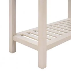 31.7 in. Gray Standard Rectangle Wood Buffet Sideboard Console Table with Bottom Shelf And Drawers by Siavonce -OS Home Sales Shop gray siavonce console tables t y wf280962aae 1d 1000