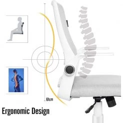 Gray Fabric Office/Desk Chair With adjustble Base and Armrest by Siavonce 13 Gray Fabric Office/Desk Chair With adjustble Base and Armrest by Siavonce -OS Home Sales Shop gray siavonce ergonomic chairs ly yx fx75 gy 31 1000