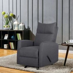 Tour 37 in. W Gray Big and Tall Fabric Recliner by Siavonce 13 Tour 37 in. W Gray Big and Tall Fabric Recliner by Siavonce -OS Home Sales Shop gray siavonce recliners lys k s260 11 31 1000