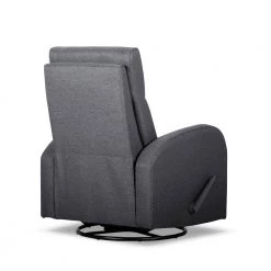 York 34 in. W Gray Big and Tall Fabric Recliner by Siavonce -OS Home Sales Shop gray siavonce recliners lys s595 gray 4f 1000
