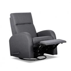 York 34 in. W Gray Big and Tall Fabric Recliner by Siavonce -OS Home Sales Shop gray siavonce recliners lys s595 gray c3 1000
