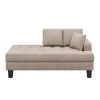 31.5 in W Square Arm Polyester Fiber Straight Sofa Gray Two-Piece Set by Siavonce -OS Home Sales Shop gray siavonce sofas couches gt y gs002800aa 64 1000
