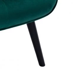 Green Modern Velvet Leisure Chair Accent Chair Living Room/Bed Room by Siavonce -OS Home Sales Shop green black siavonce accent chairs cm y w39532146 76 1000
