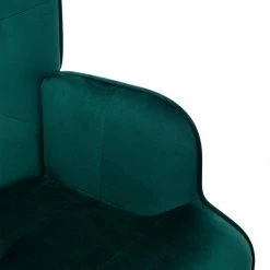 Green Modern Velvet Leisure Chair Accent Chair Living Room/Bed Room by Siavonce -OS Home Sales Shop green black siavonce accent chairs cm y w39532146 d4 1000