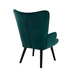 37.8 in. Green Modern Leisure Chair Accent Arm Chair For Living Room and Bed Room by Siavonce -OS Home Sales Shop green black siavonce accent chairs cm y w39533697 4f 1000