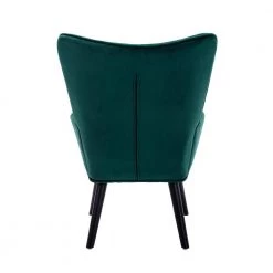 37.8 in. Green Modern Leisure Chair Accent Arm Chair For Living Room and Bed Room by Siavonce -OS Home Sales Shop green black siavonce accent chairs cm y w39533697 66 1000