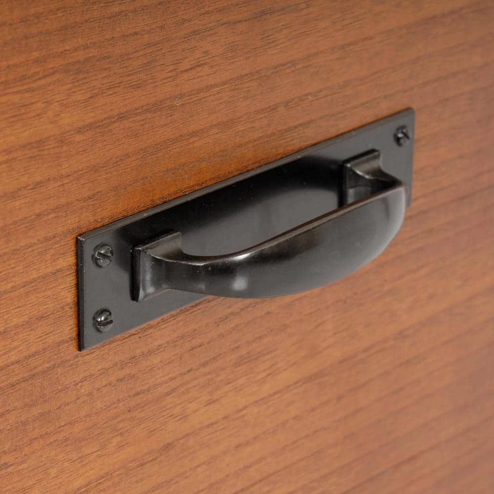 Industrial Collection Hewn Pallet Decorative Vertical File Cabinet Seat, Casters, 1-File Drawer by OS Home and Office Furniture 10 Industrial Collection Hewn Pallet Decorative Vertical File Cabinet Seat, Casters, 1-File Drawer by OS Home and Office Furniture - Image 8