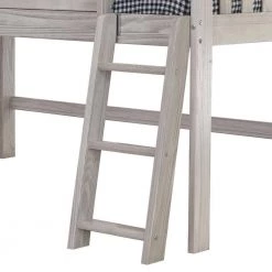 Light Ash Series Light Ash Twin Size Low Loft Bunkbed with 3-Drawer Chest by OS Home and Office Furniture -OS Home Sales Shop light ash os home and office furniture bunk beds 85204s fa 1000