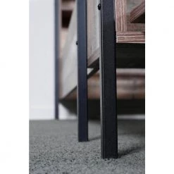 Rustic Collection Brown Reclaimed Barn Wood Laminate Queen Platform Bed with Bookcase Head and Storage Foot Board by OS Home and Office Furniture 15 Rustic Collection Brown Reclaimed Barn Wood Laminate Queen Platform Bed with Bookcase Head and Storage Foot Board by OS Home and Office Furniture -OS Home Sales Shop reclaimed barn wood os home and office furniture platform beds 41103k 44 1000